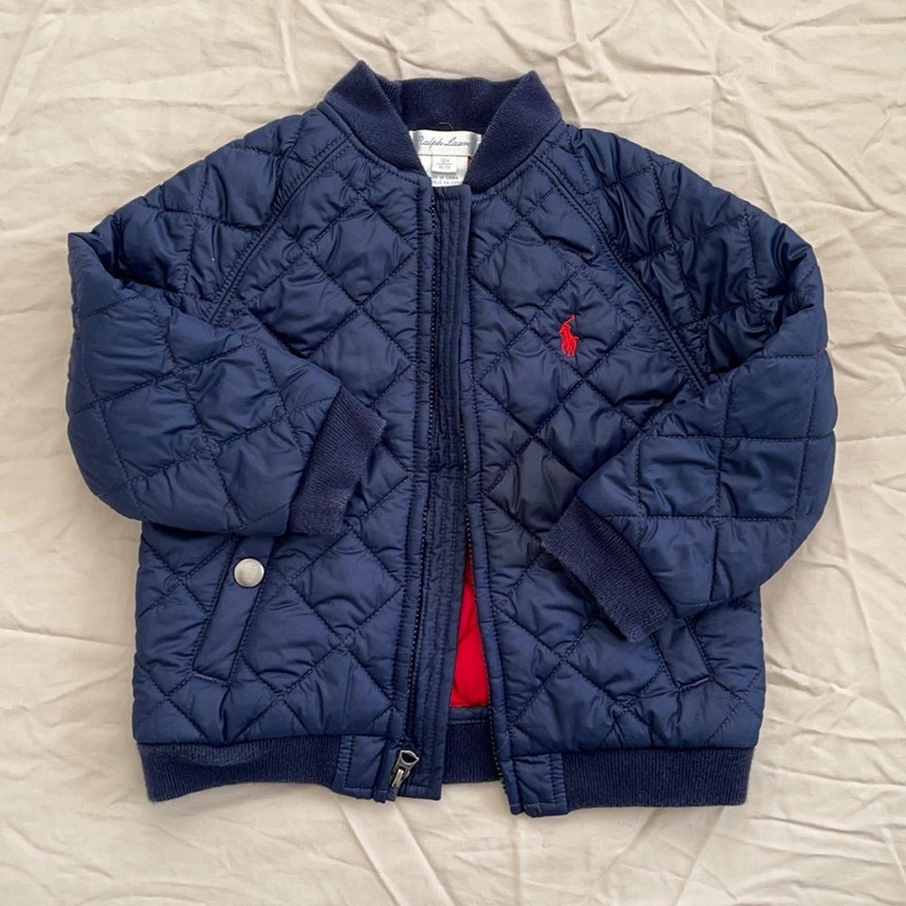 Ralph Lauren blue jacket coat 18month